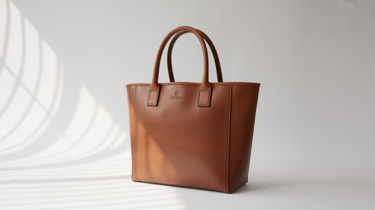 Classic Leather Tote Bag