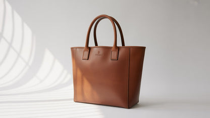 Classic Leather Tote Bag