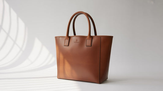 Classic Leather Tote Bag
