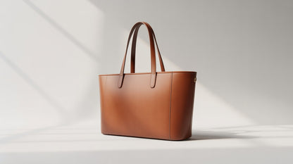 Classic Leather Tote Bag