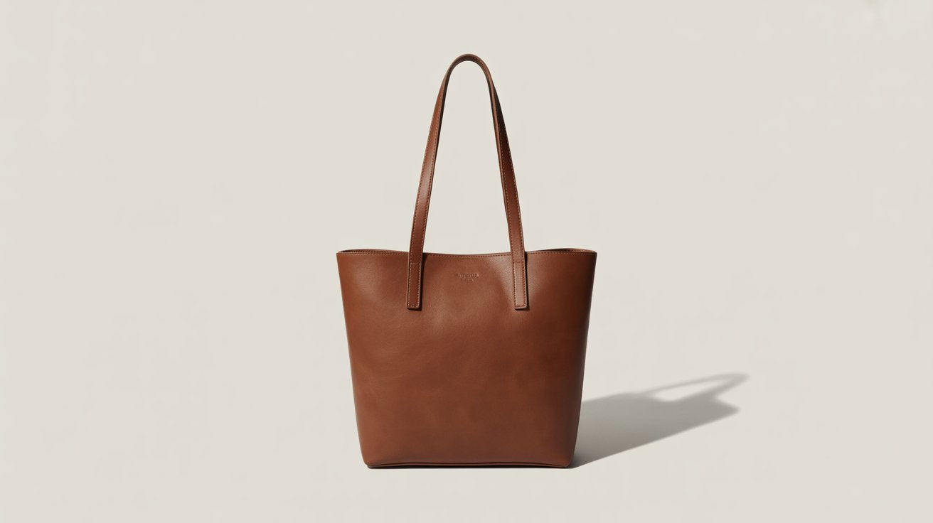 Classic Leather Tote Bag